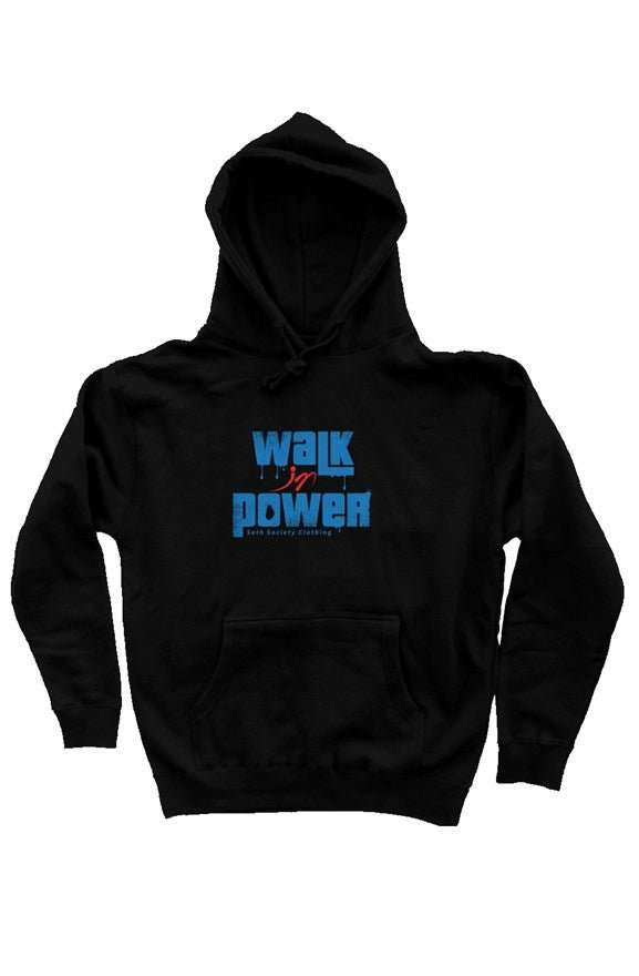 Black Hoodie Blue Print - Seth Society