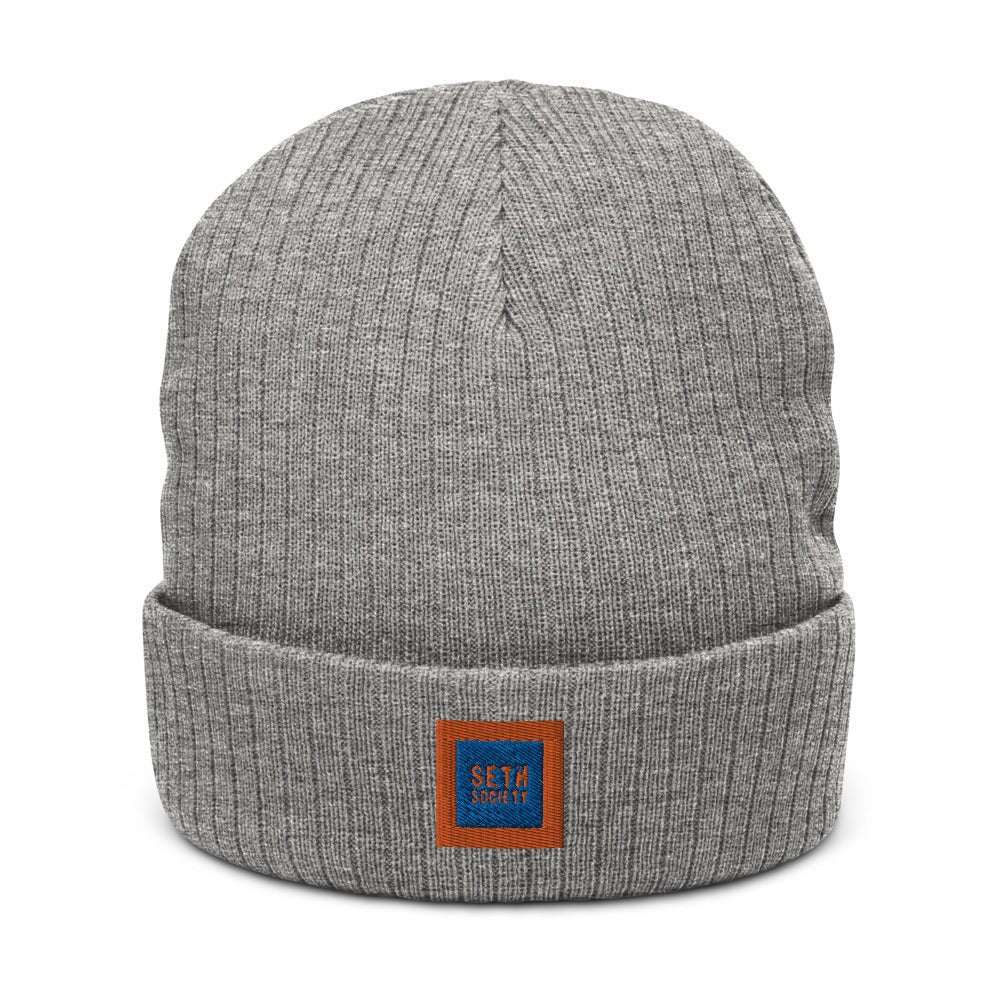 Blue & Orange Beanie - Seth Society