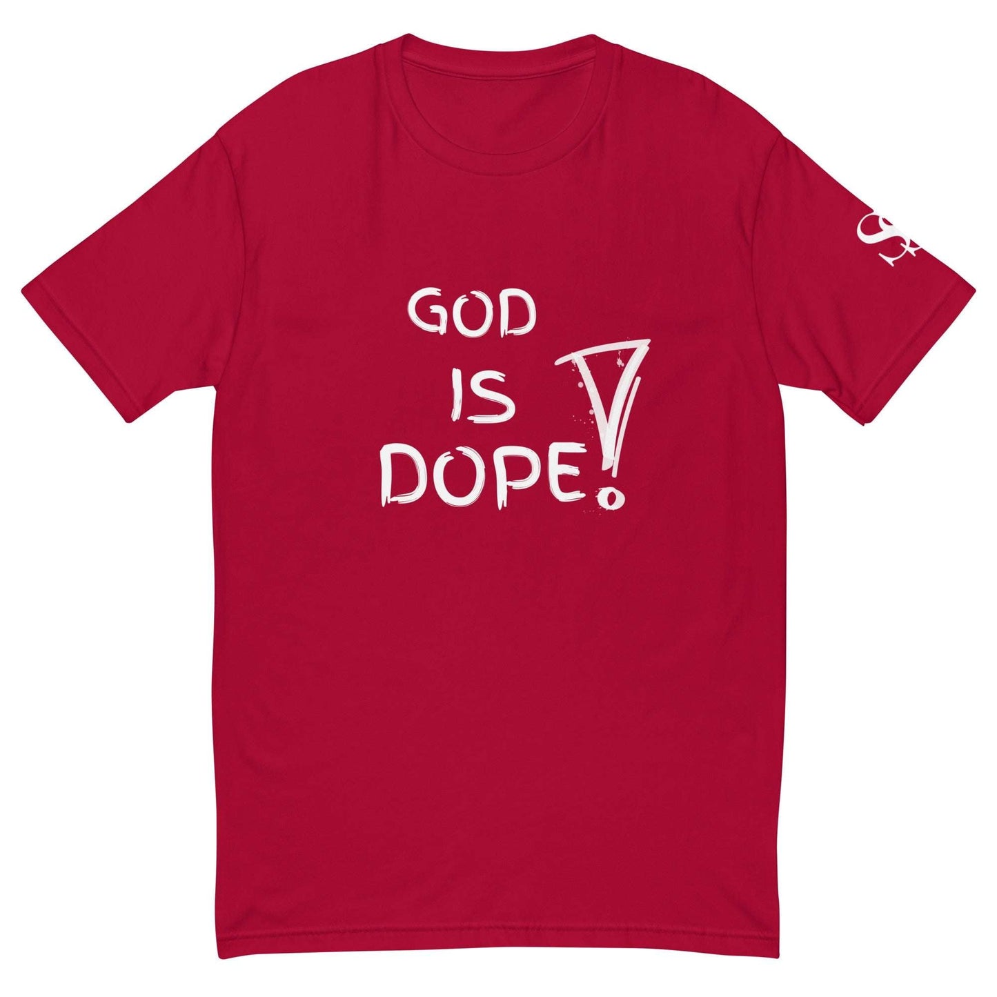 God Is Dope Short Sleeve, Red T-shirt - Seth Society