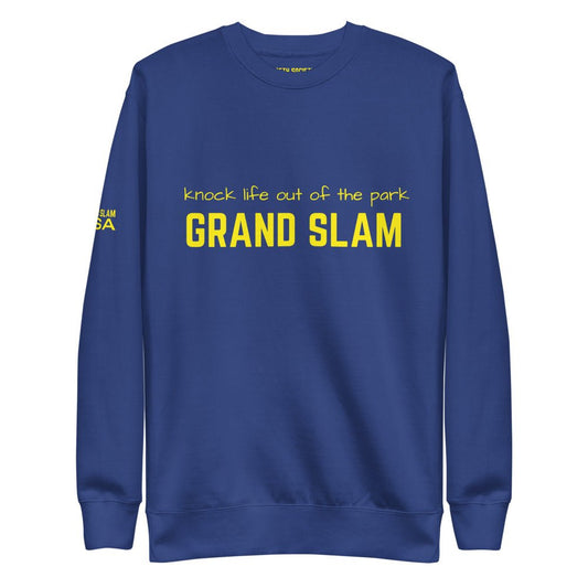 Grand Slam Blue & Yellow Fleece Pullover - Seth Society