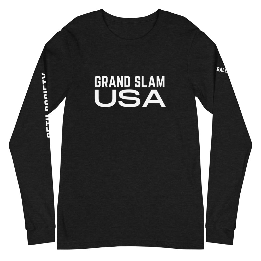 Grand Slam Long Sleeve Baseball Tee For Men - Seth Society