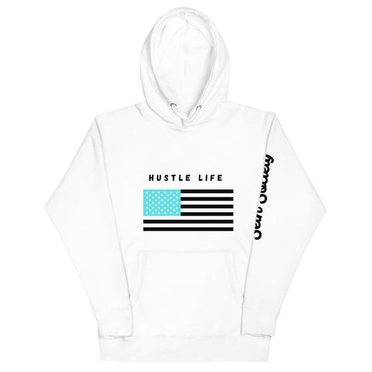 Hustle Life Flag Hoodie - Seth Society