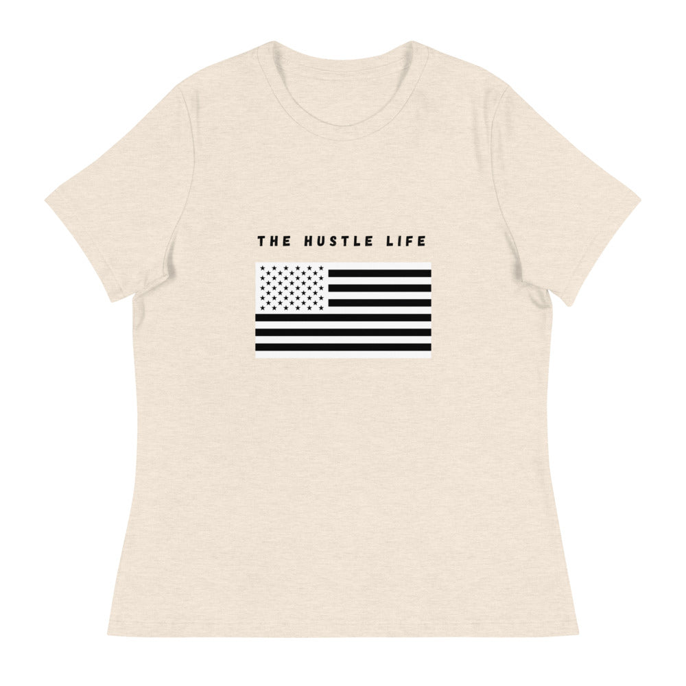 Hustle Life Flag T-Shirt - Seth Society