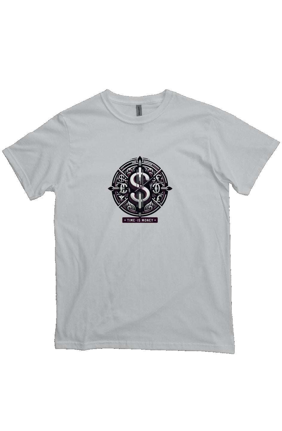 Light Gray Time Is Money T-Shirt - Seth Society