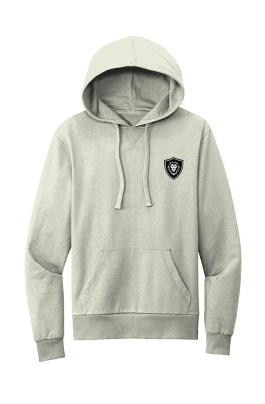 Lion Society Organic French Terry Pullover Hoodie - White Sand - Seth Society