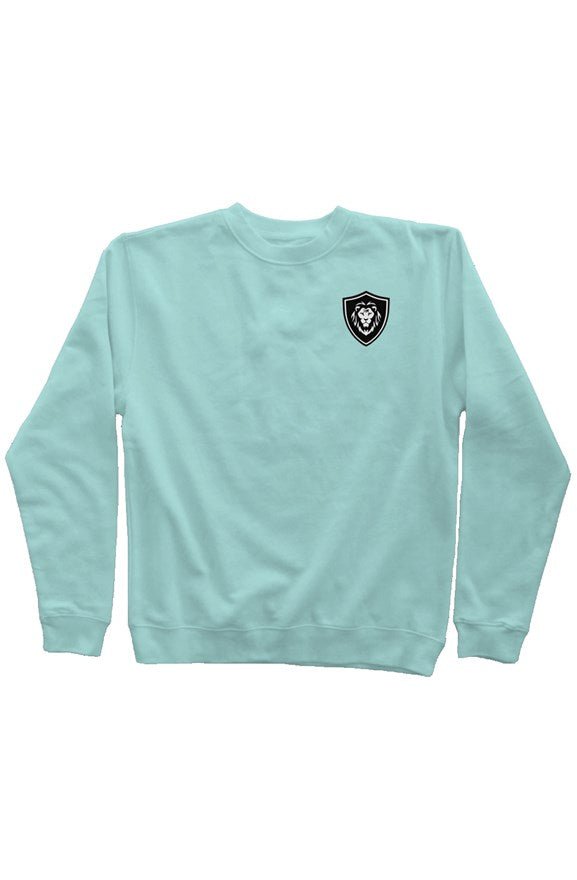 Lion Society -mint green graphic hoodie