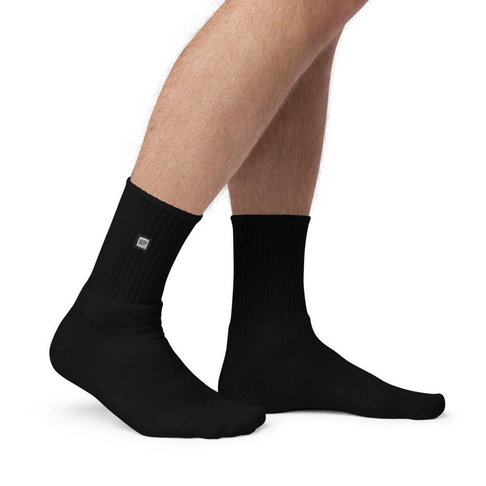 Long Sport Sock For Men And Women Embroidered socks, fashion, Men's apparel, my style - Seth Society