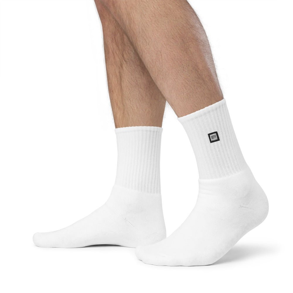 Long Sport Sock For Men And Women Embroidered socks, fashion, Men's apparel, my style - Seth Society