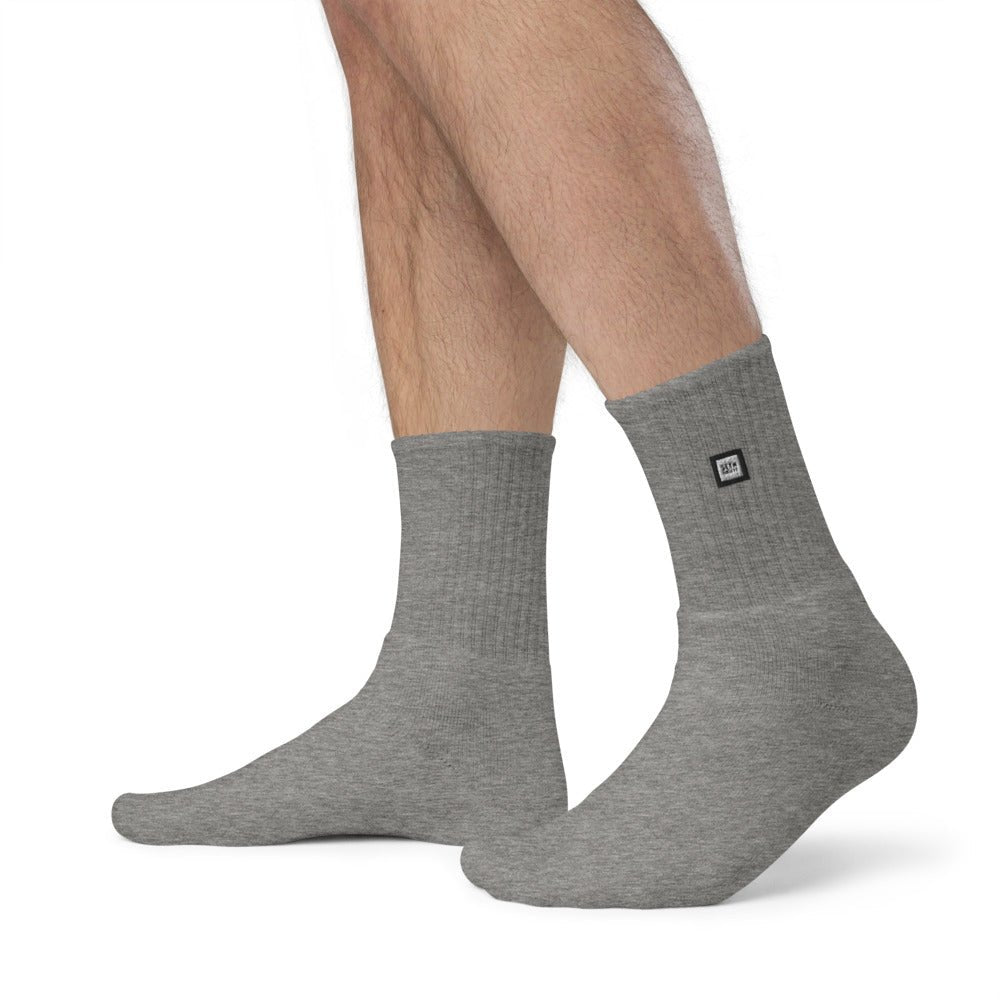 Long Sport Sock For Men And Women Embroidered socks, fashion, Men's apparel, my style - Seth Society