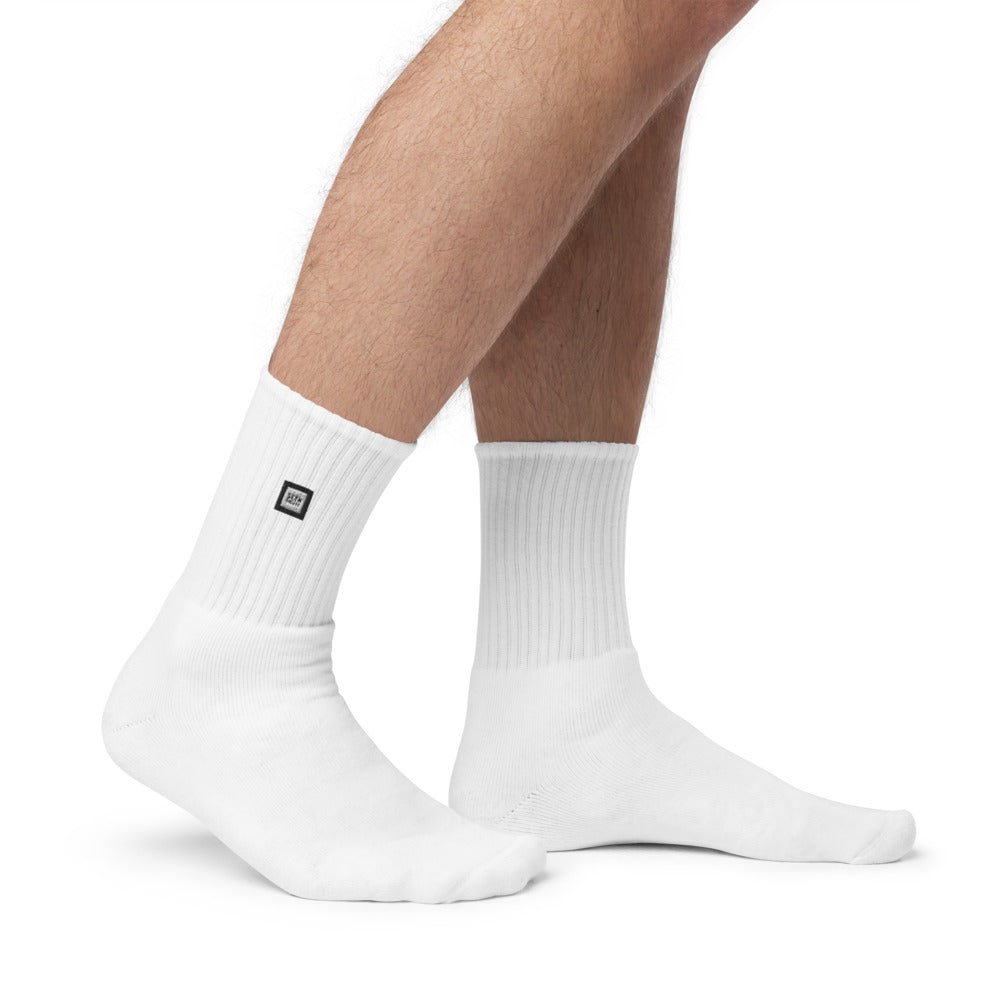 Long Sport Sock For Men And Women Embroidered socks, fashion, Men's apparel, my style - Seth Society