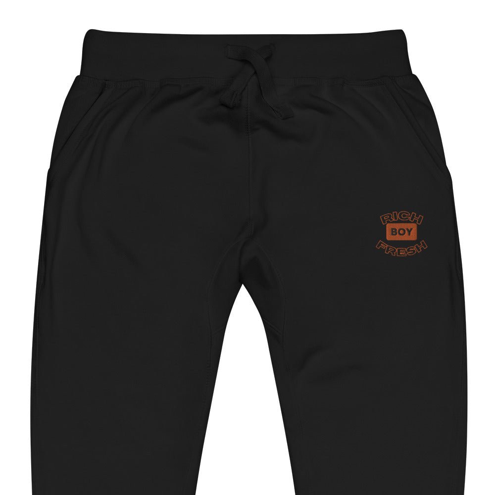 Men's Sweatpants with Rich Boy Fresh Embroidery - Seth Society