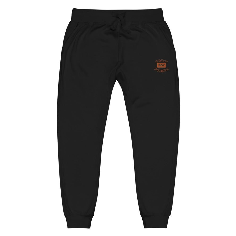 Men's Sweatpants with Rich Boy Fresh Embroidery - Seth Society