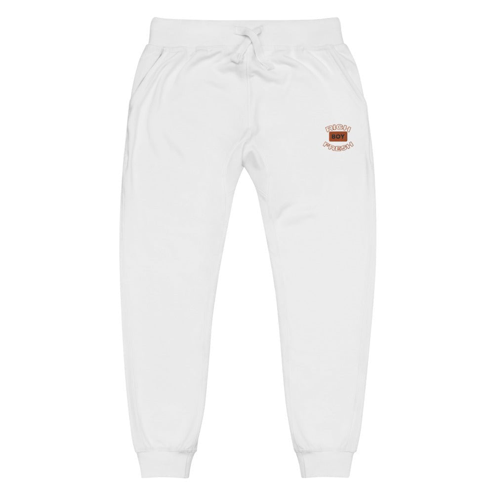 Men's Sweatpants with Rich Boy Fresh Embroidery - Seth Society