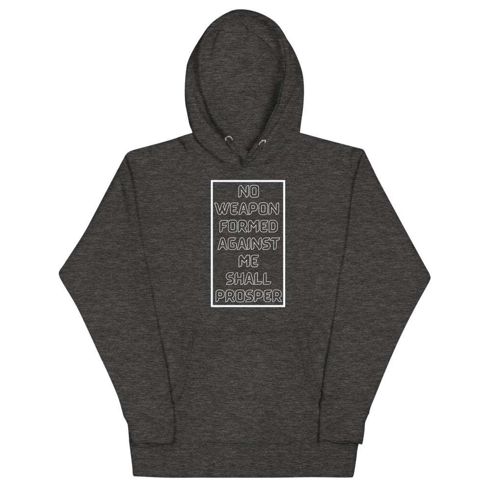 No Weapon Formed Against Me Shall Prosper Men's Hoodie - Seth Society