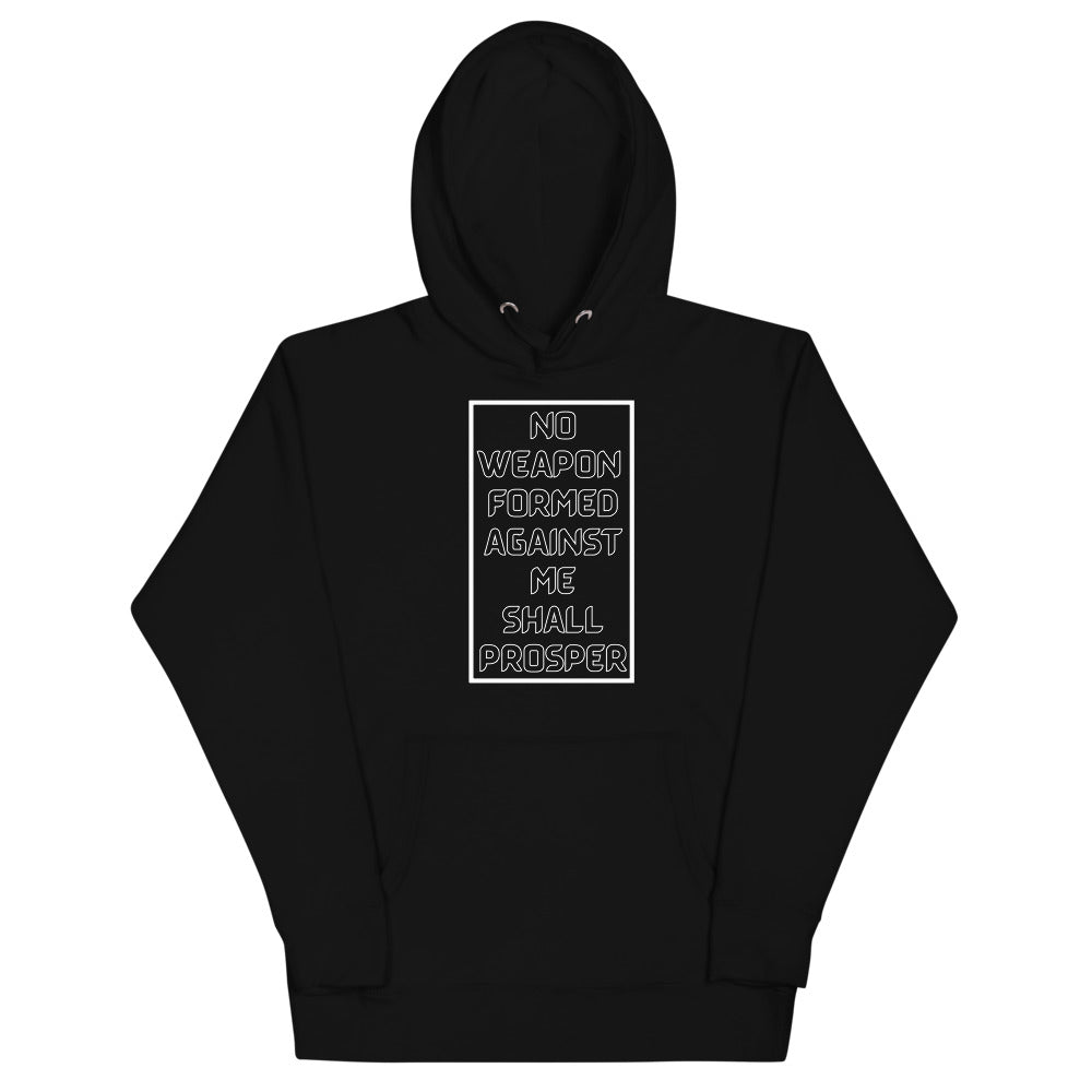 No Weapon Formed Against Me Shall Prosper Men's Hoodie - Seth Society