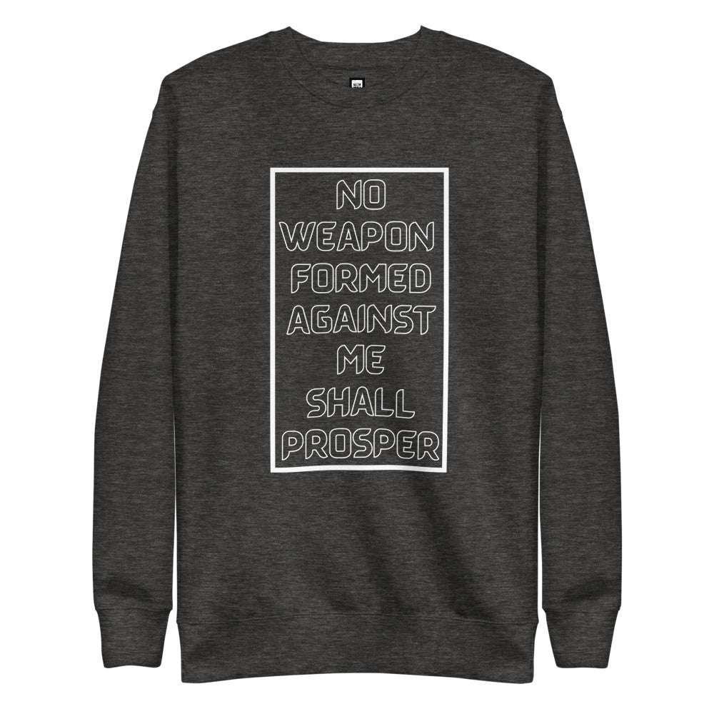 No Weapon Formed Against Me Shall Prosper Pullover Fleece - Seth Society