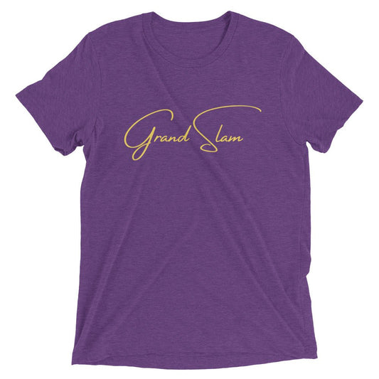 Purple & Gold Grand Slam Short Sleeve T-Shirt - Seth Society