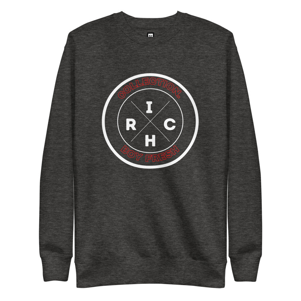 Guy outfits  Rich Boy Fresh Red Sox Color Fleece Pullover - Seth Society