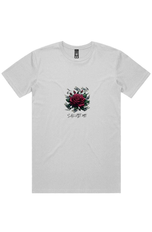 Salute Me Rose - White T-shirt - Seth Society, summer clothes for sale