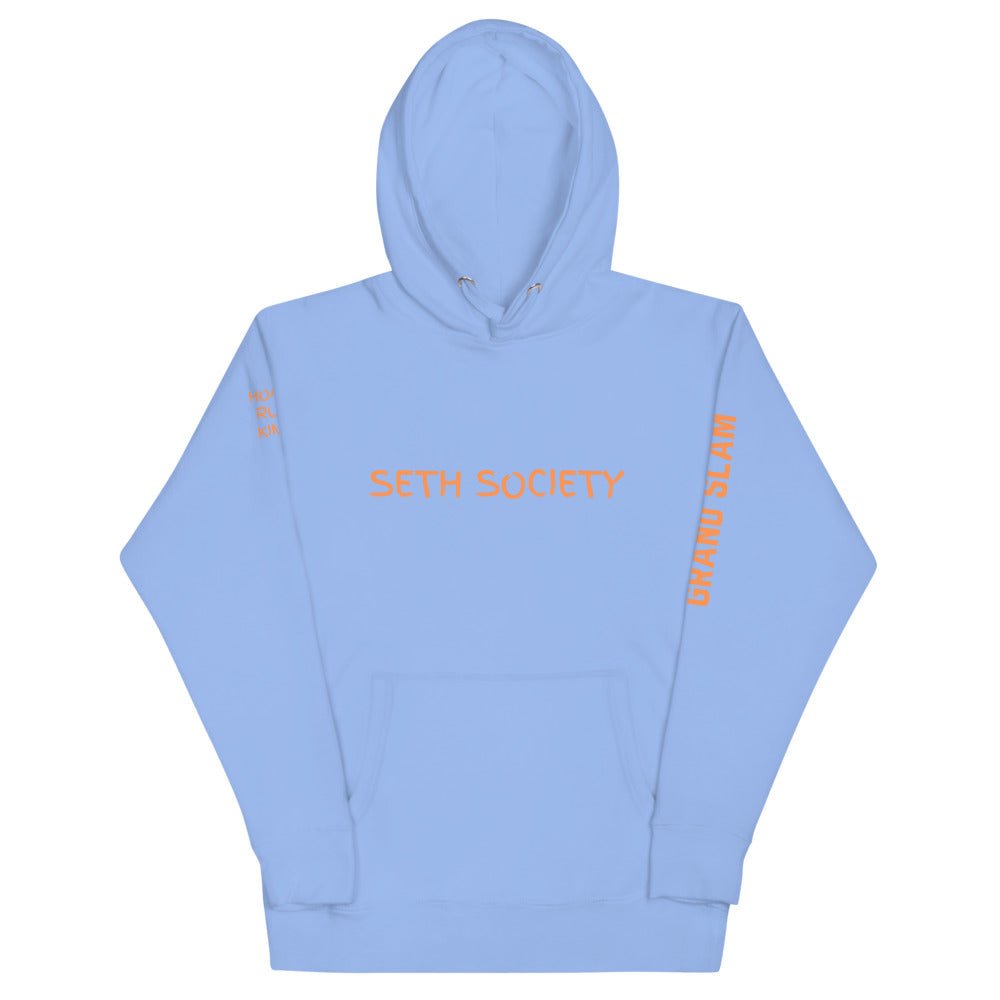 Best fashion hoodie by Seth Society Carolina Blue &Orange Hoodie - Seth Society