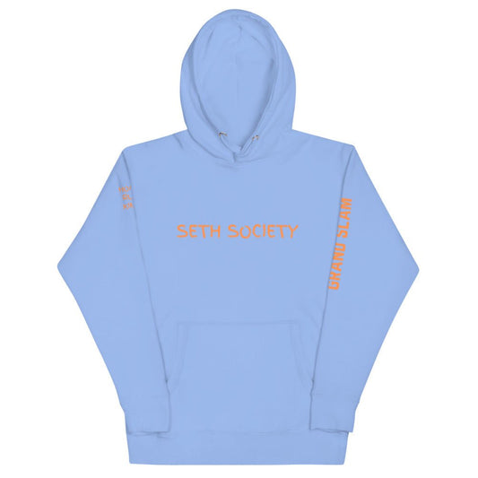 Best fashion hoodie by Seth Society Carolina Blue &Orange Hoodie - Seth Society