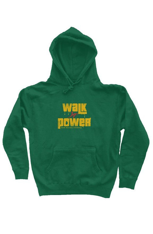 black owned urban green hoodie