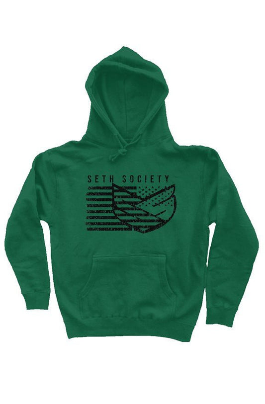 Popular green hoodie by Seth Society Clothing