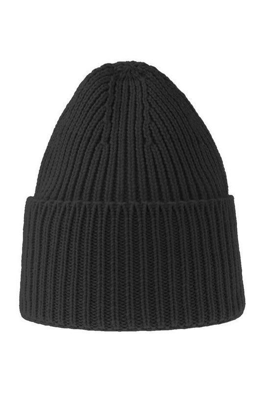 Seth Society Woven Label Beanie - Black - Seth Society