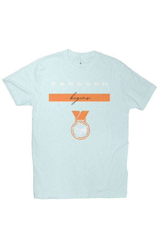 The Paragon Begins Medal Of Excellence - Light Blue & Orange - Seth Society