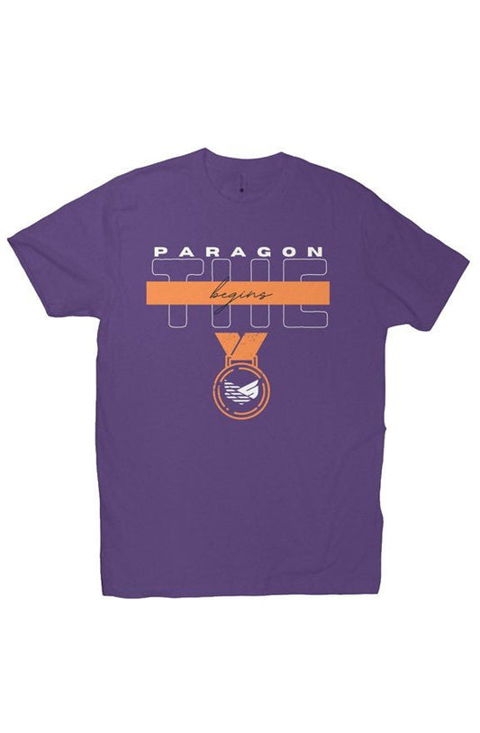 The Paragon Begins Medal Of Excellence - Purple & Orange - Seth Society