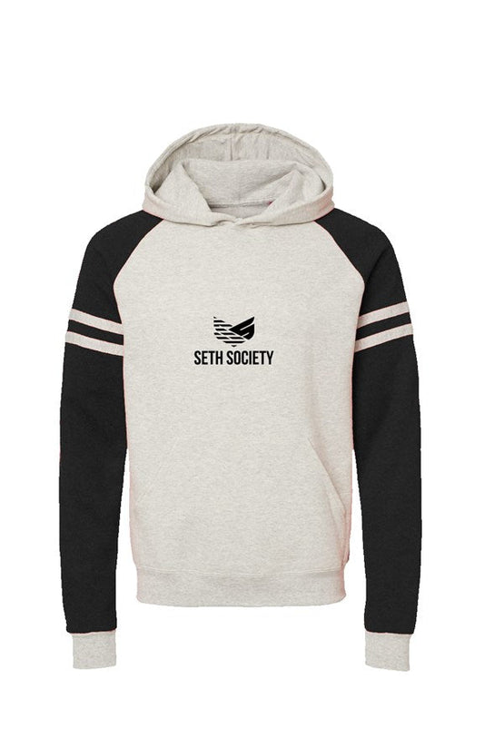 Varsity Colorblocked Raglan Hoodie - Seth Society