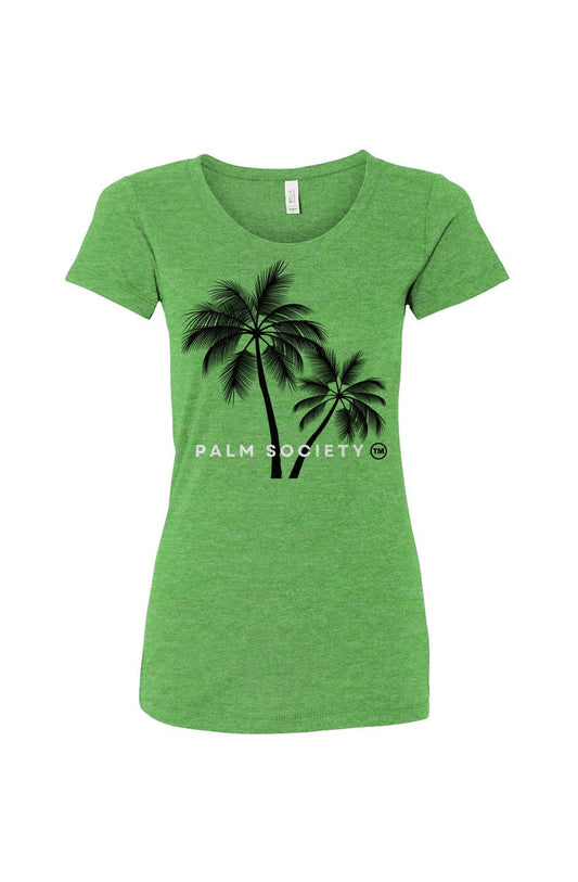 Women's green triblend t-shirt - Seth Society