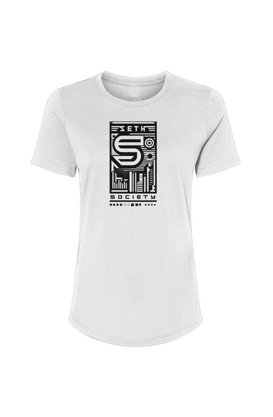 Women’s Relaxed White Seth Society Tee - Seth Society